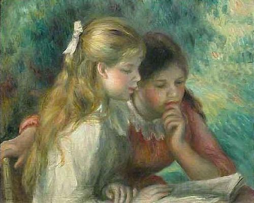 Pierre-Auguste Renoir La Lecture Spain oil painting art